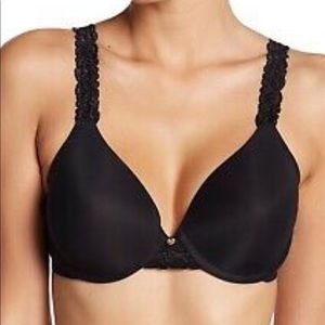 Natori Lace Underwire Bra - Lace Trim Black